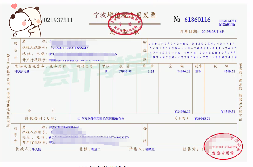 记账凭证 摘要:支付研发与生产部电费 借:制造费用—水电费   金额是