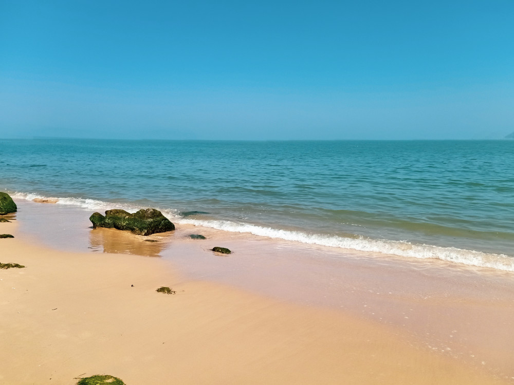 珠海海水最清澈的小众沙滩西沙滩