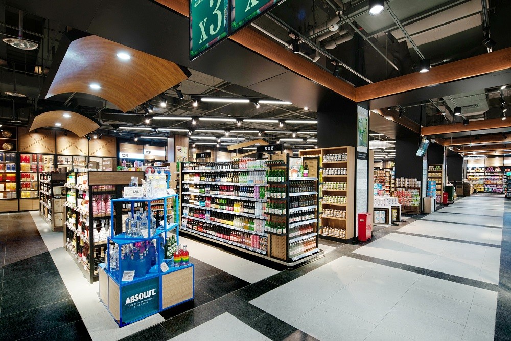 万家city精品超市设计案例