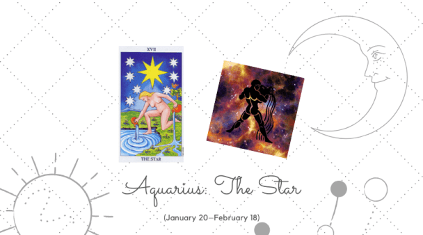 the star塔罗牌,the hanged man塔罗牌 水瓶座的塔罗牌:星星 the star