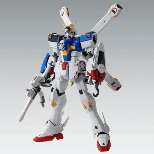 勇敢者的标志!万代"mg 1/100海盗高达x1(拼装机)ver.