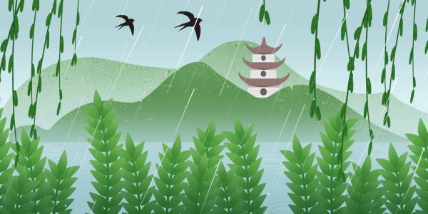 《春夜喜雨》 唐·杜甫 好雨知时节,当春乃发生.