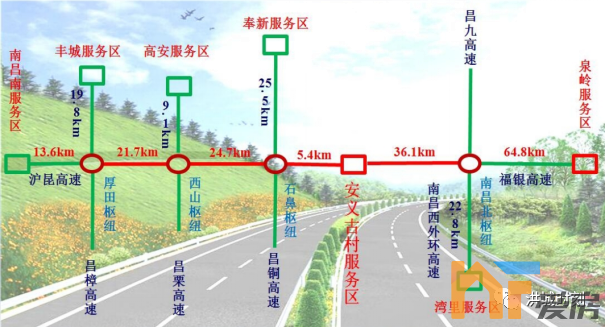 2023年完工!南昌绕城高速公路西二环环评正式公示!