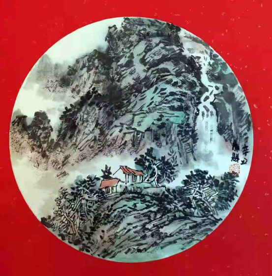 国画家马广群山水小品赏析
