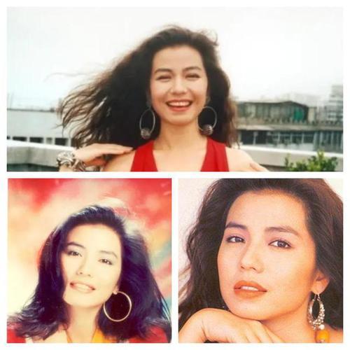花朵耳环早就流行了,盘点90年代香港女明星的"复古港风"耳饰