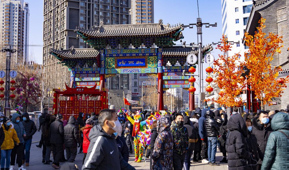 沈阳探访老北市庙会年味浓郁