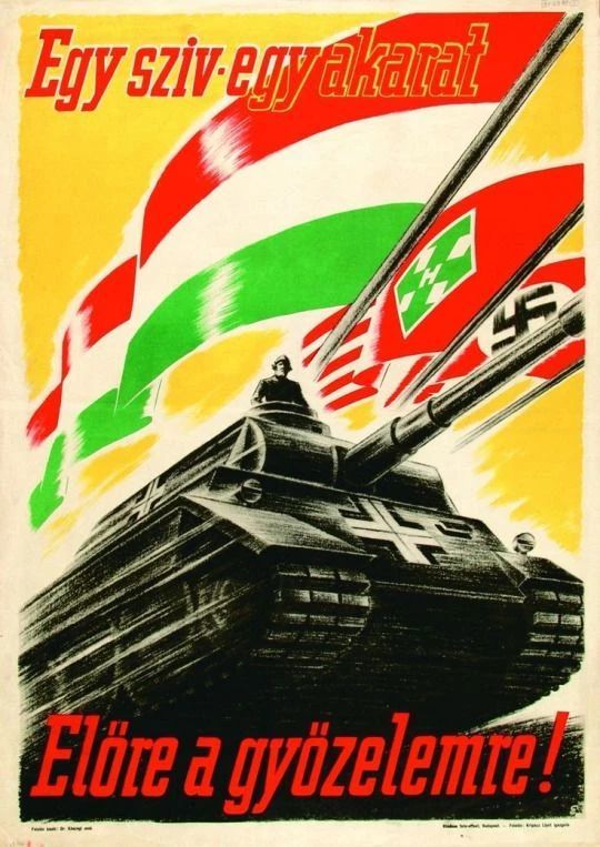 1945年4月,匈牙利在苏联红军帮助下全境解放.