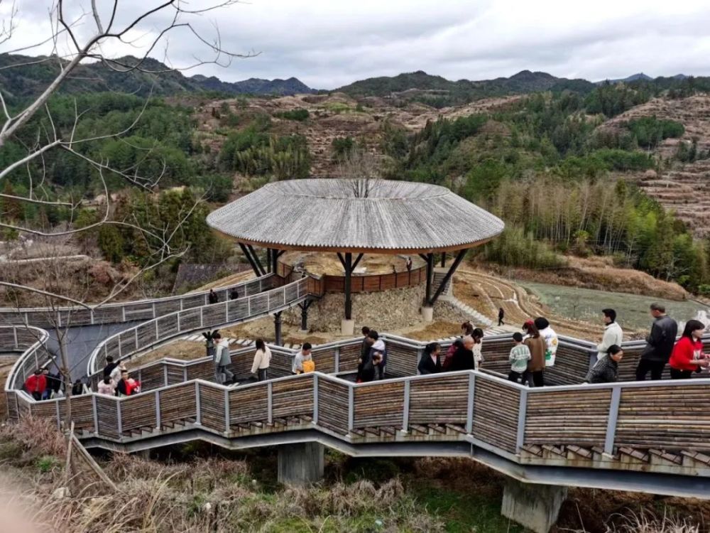 在大安银山花田,亭溪,樱花小镇等旅游景点,来这里体验乡村游的游客