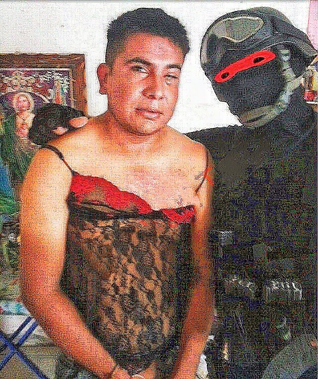被杀手抓住的墨西哥毒枭
