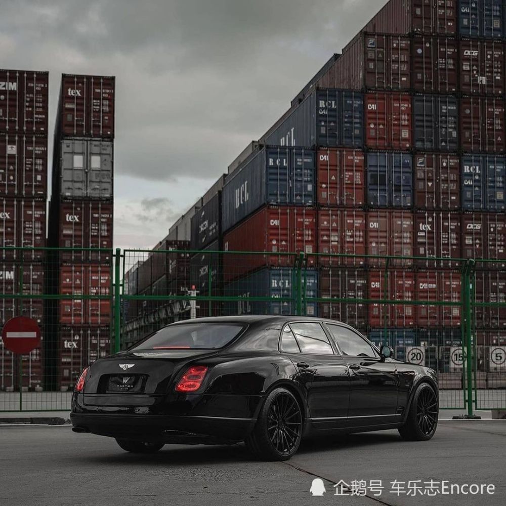 宾利慕尚bentleymulsanne炫黑版庞大的英伦绅士