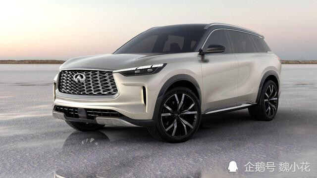 2021款英菲尼迪"qx60"效果图曝光,年底有望上市,颜值超bba!