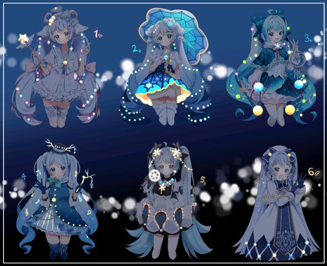 miku 雪初音合集!飘落的白蝴蝶!