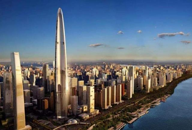 湖北又一在建的新地标建筑,高度为475米,耗资超500亿