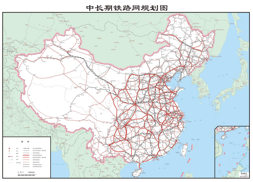 全国2021年计划建设铁路和轨道交通重点项目!