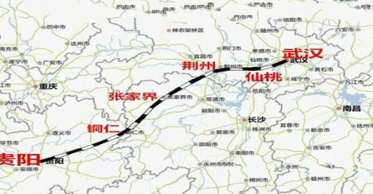 湖北又迎一条高铁的规划,预计2021年完工通车,称黄金旅游线路