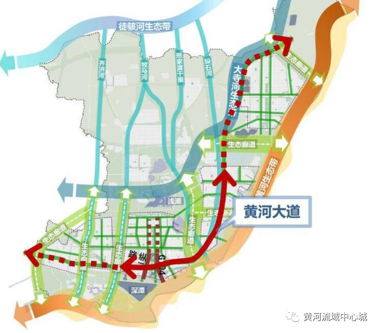 黄河大道开工在即济南先行区的创新智慧型市区快速公路多图