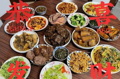 美食食谱:明星晒年夜饭:王鸥的精致,李晨的丰盛,都不及任达华的亮眼