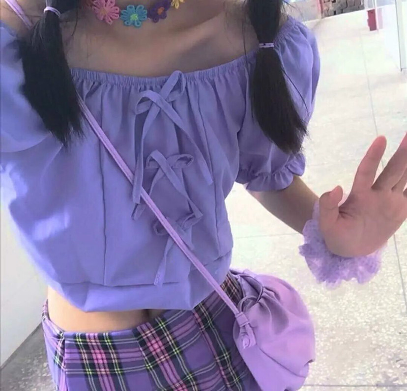 紫色部位女头限定甜妹哦