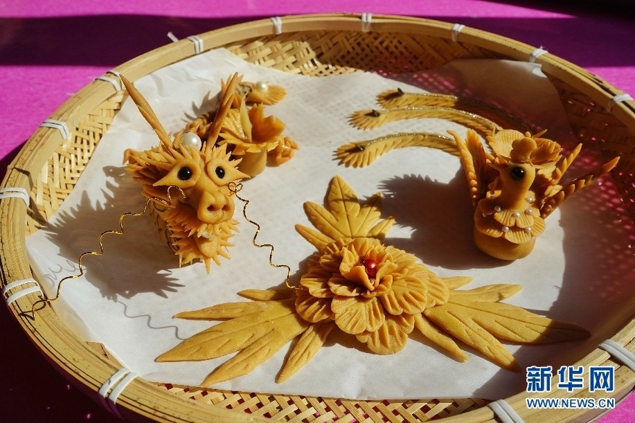 即墨盏盏豆面灯传承百年 祈盼人寿年丰