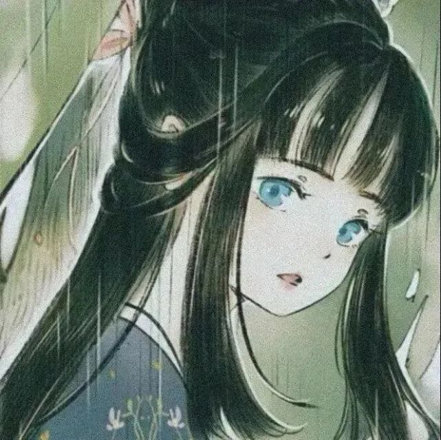 套图|动漫古风女生头像 背景图