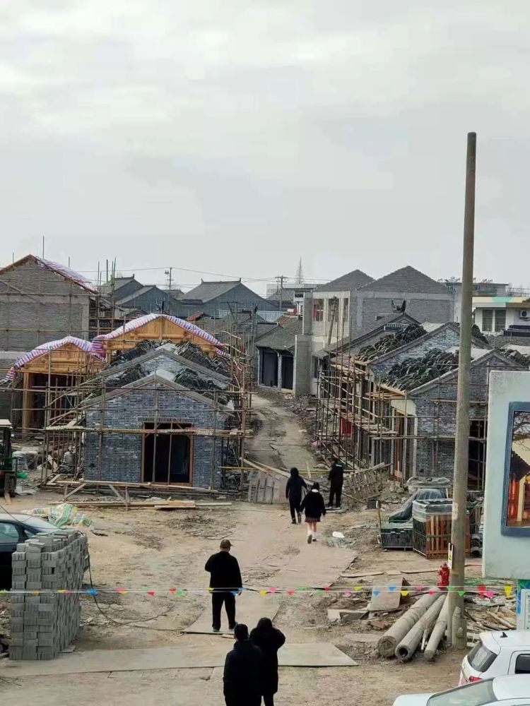 为了五一的栟茶古镇开街 目前栟茶的各项目正在加紧建设 而核心地段