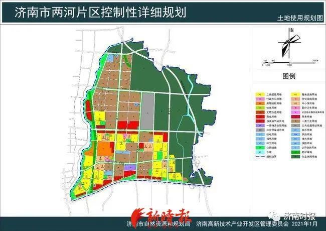 济南发布多个片区新规划,涉及古城,商埠,王舍人等