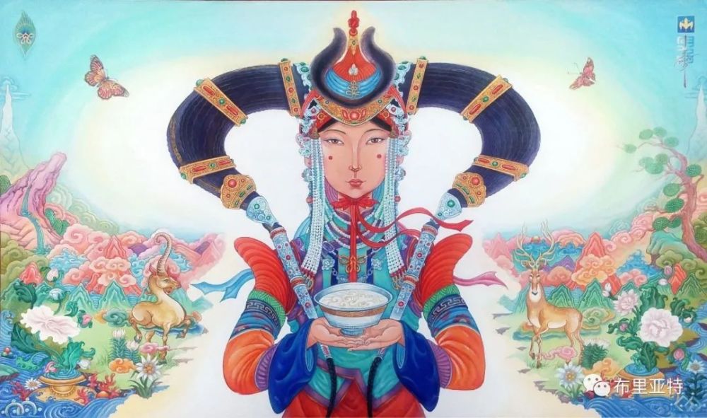 《格萨尔王传》中和蒙古族英雄史诗《江格尔,并将自己对故事人物的