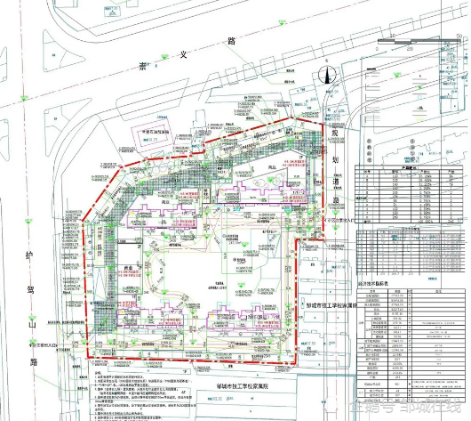 邹城东城区新商住项目——秀锦苑工程设计方案公布