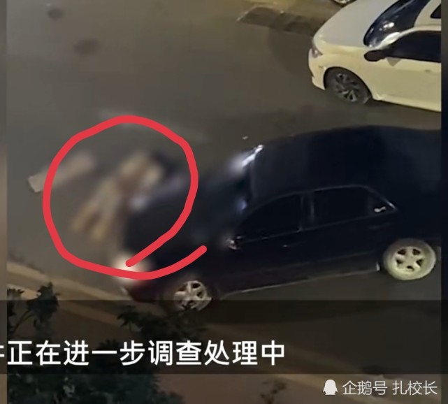 广东湛江一男子酒吧门口被群殴后又遭轿车多次碾压,现场图片曝光