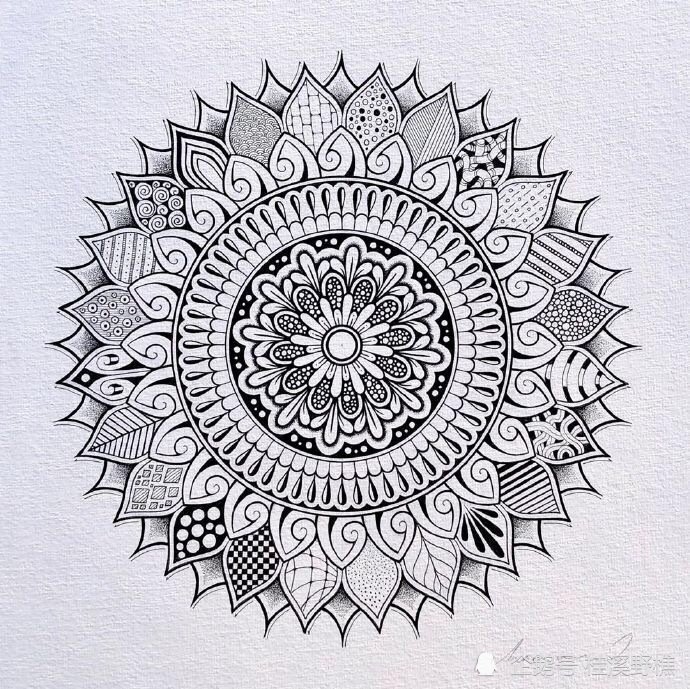 禅绕画很难画?从基础画法教你画,简单易学,学会画禅绕