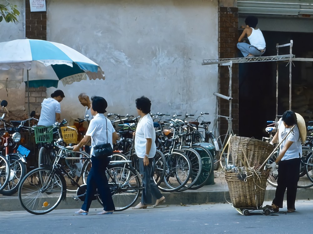 1985年广州老照片80年代的广州城市印象