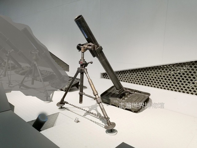 军事博物馆看展:中外各式迫击炮集锦,见到中国自设计最早迫击炮