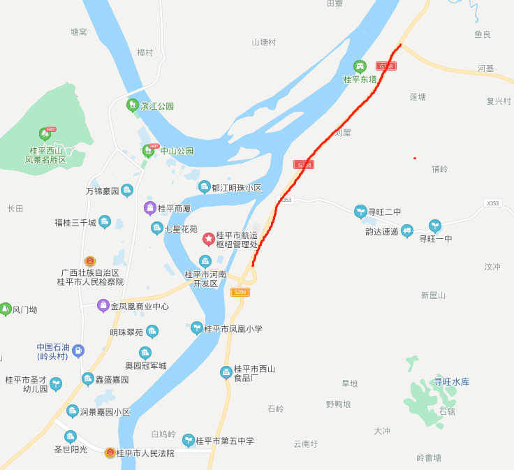 最新!桂平东塔至蒙圩公路改扩建工程中标公示