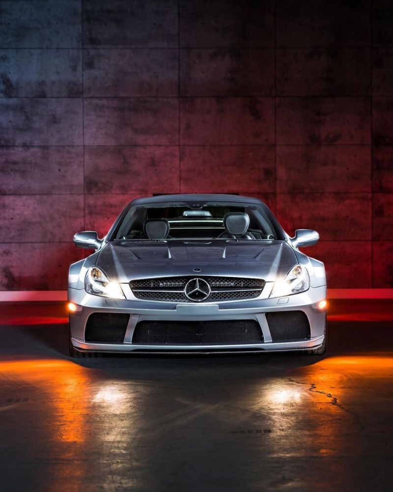 奔驰sl65blackseries