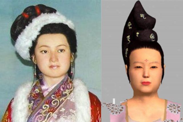 古代四大美女之一的王昭君,真实容貌被专家复原,网友