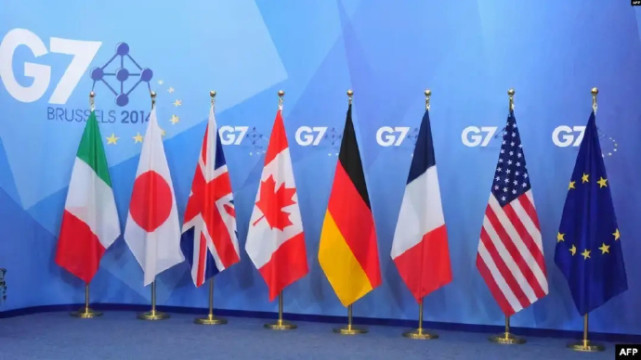 g7峰会尴尬收场白宫实力不济气急败坏德法提醒东方崛起成定局