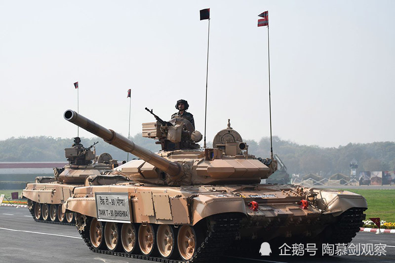 交付仪式也是葬礼:印度首批"阿琼"mk1a坦克服役,后边没了