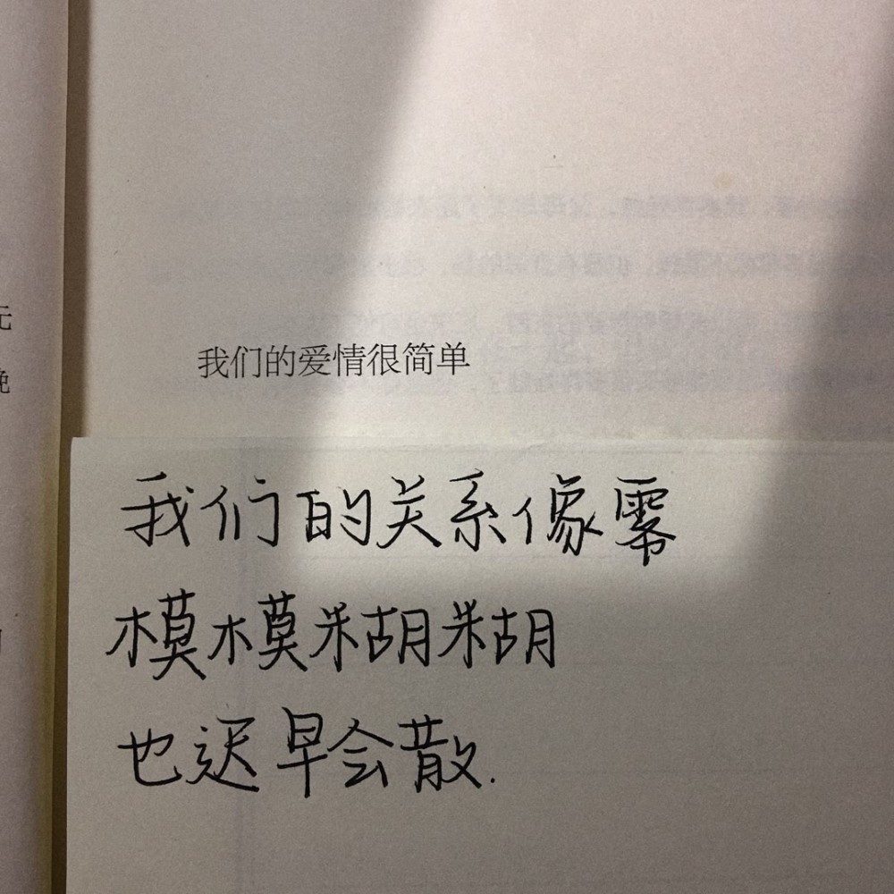 期待本身就是很无力的东西·文案
