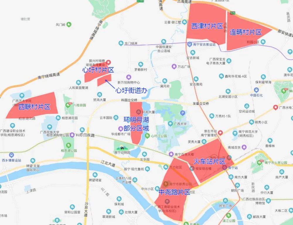 南宁市区的人口_南宁市区地图