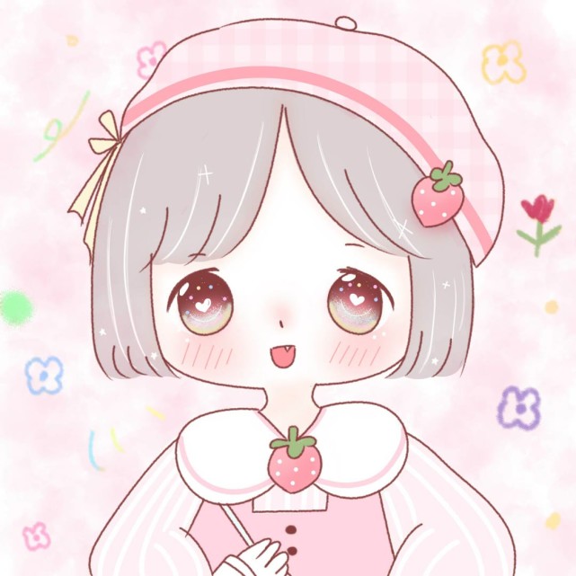 萌系少女心 粉色 头像