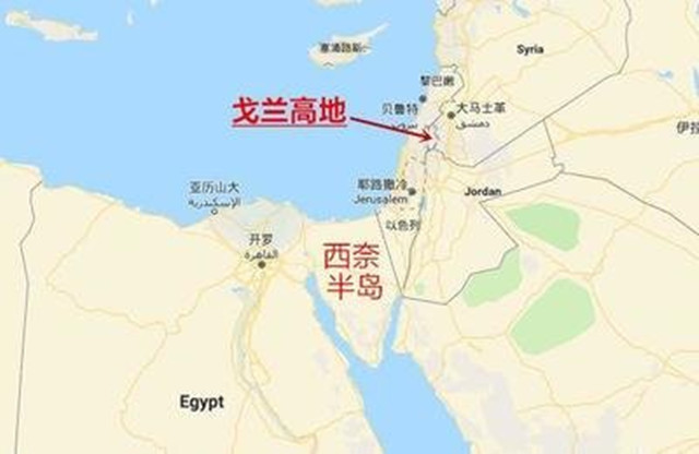 西奈半岛大戈兰高地50多倍可是以色列究竟为啥要舍大取小呢