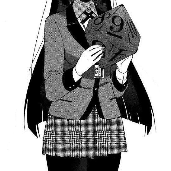 黑白病娇属性动漫女生头像分享/女头系列