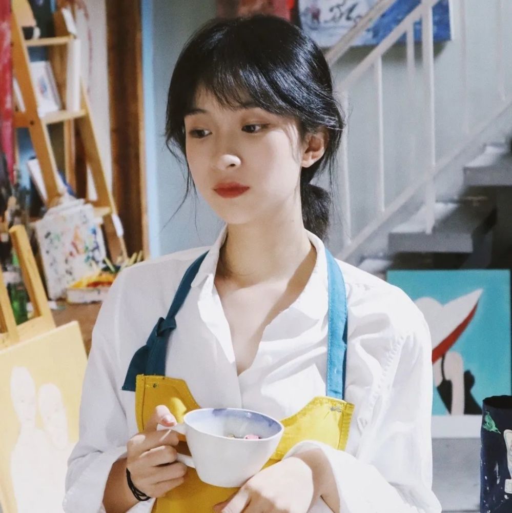 温婉女生头像|"愿人生清净,抬头尽是柔情"