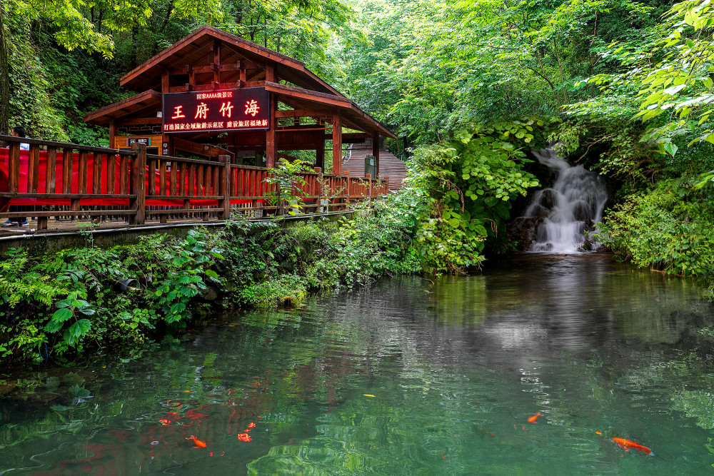 河南出游洛阳,春暖花开必去景点之一:王府竹海,纯粹的