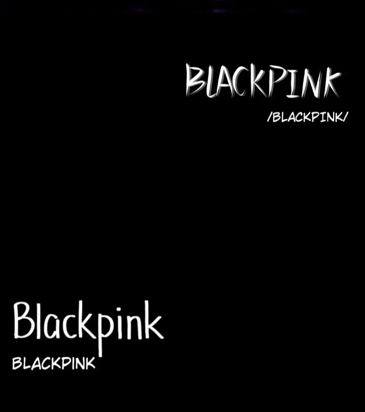 blackpink的手写图片