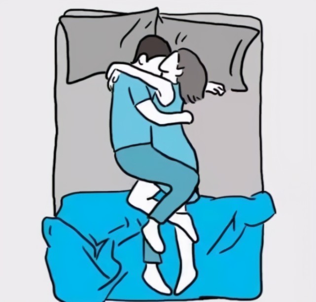 心理学知识:从睡觉姿势上也能看出来两个人的感情好不