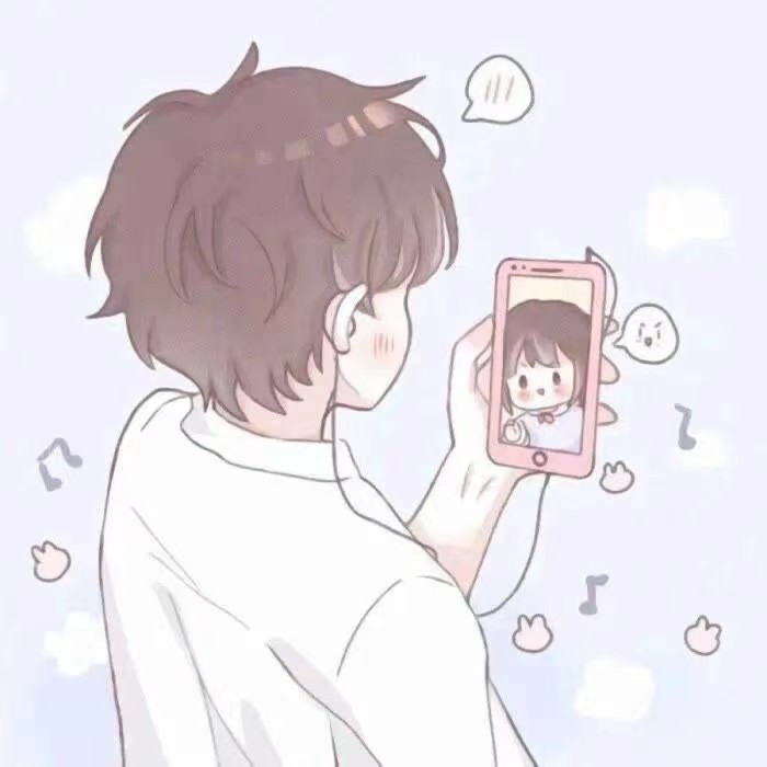 甜甜的情侣头像