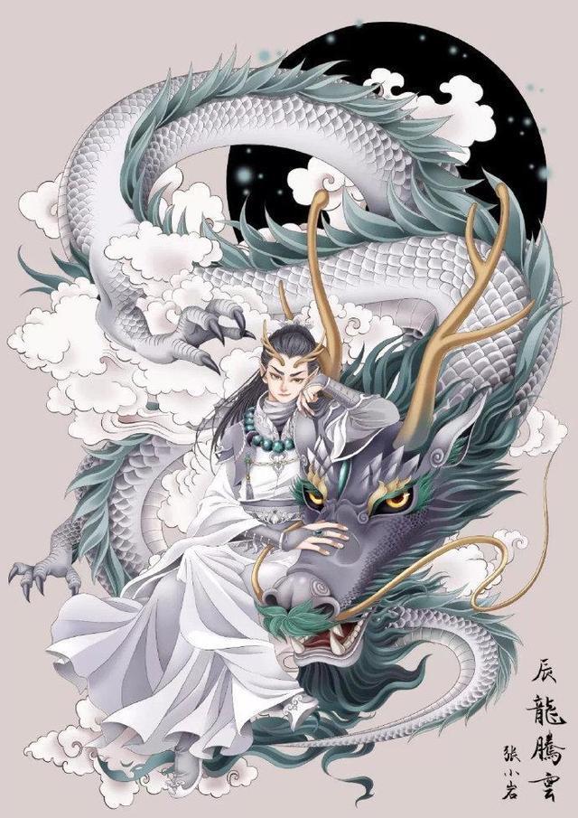 当十二生肖拟人化,兔子成月下小公子,猪变成了尊贵"女