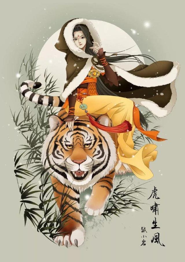 当十二生肖拟人化,兔子成月下小公子,猪变成了尊贵"女