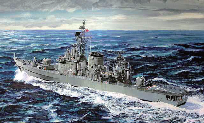 舰体结构优异,在日本驱逐舰发展史上具有重大意义:峰风型驱逐舰